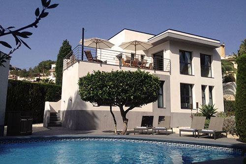 casa vacacional con piscina privada vill lynn  ubicada en benissa alicante