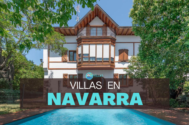villas en navarra con piscina privada